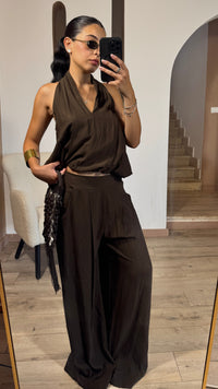 Co-ord Wave BROWN