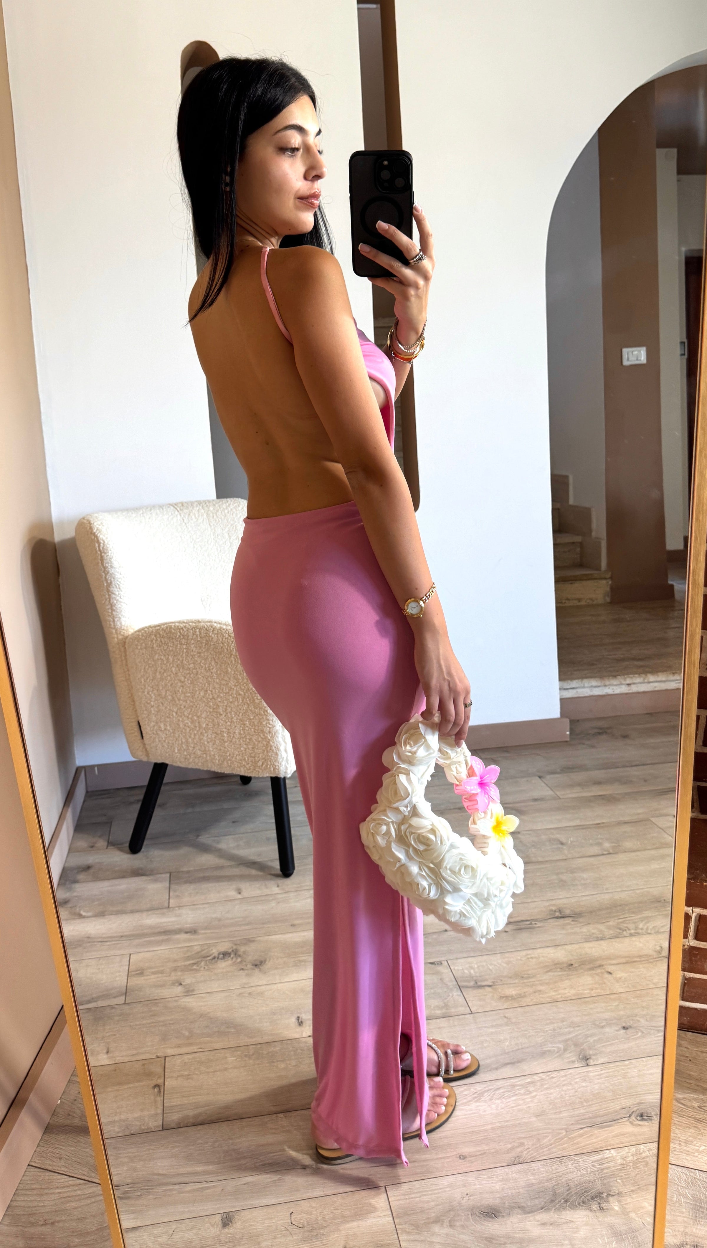 DRESS ANYMA PINK