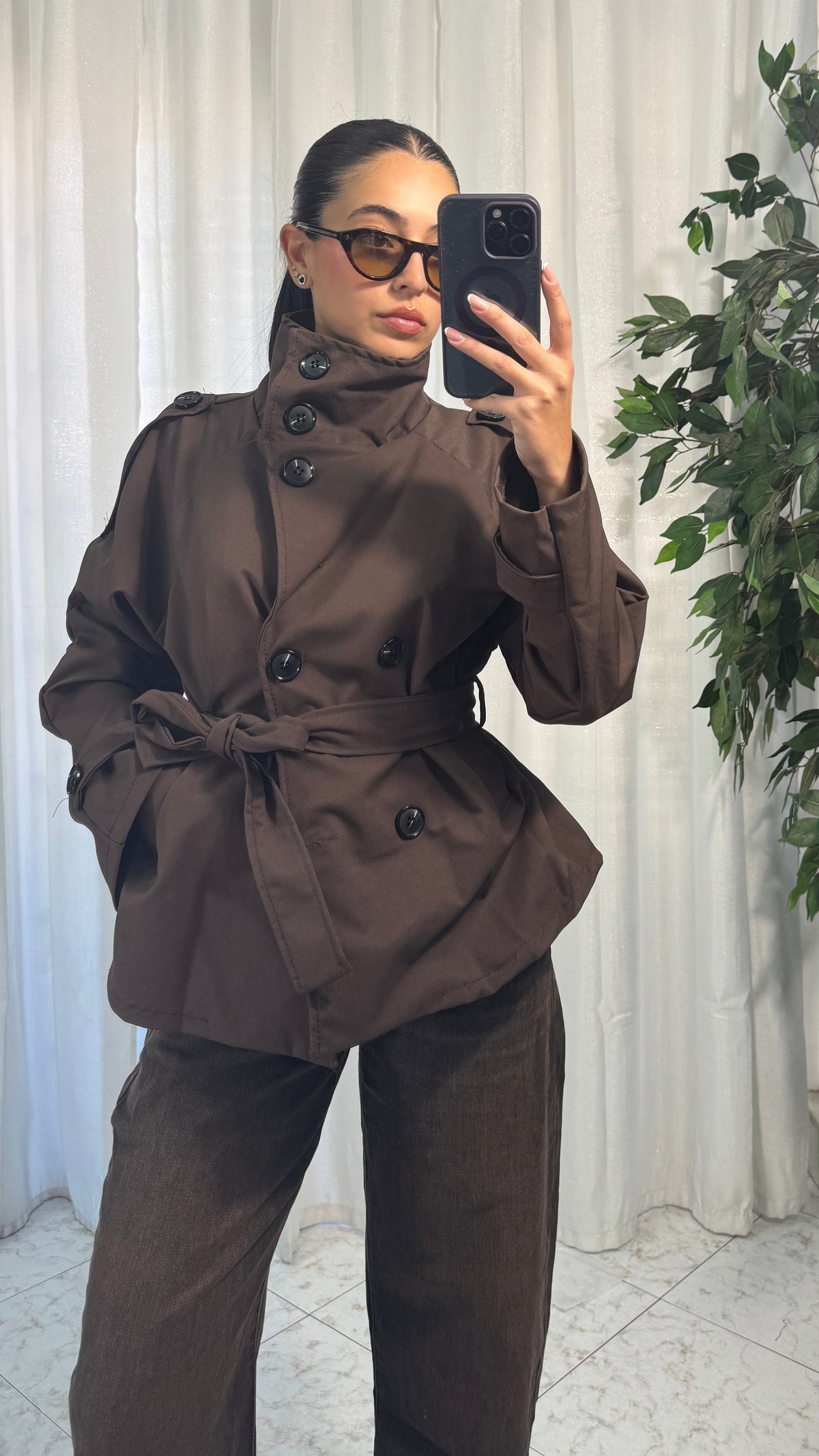 TRENCH LEA BROWN