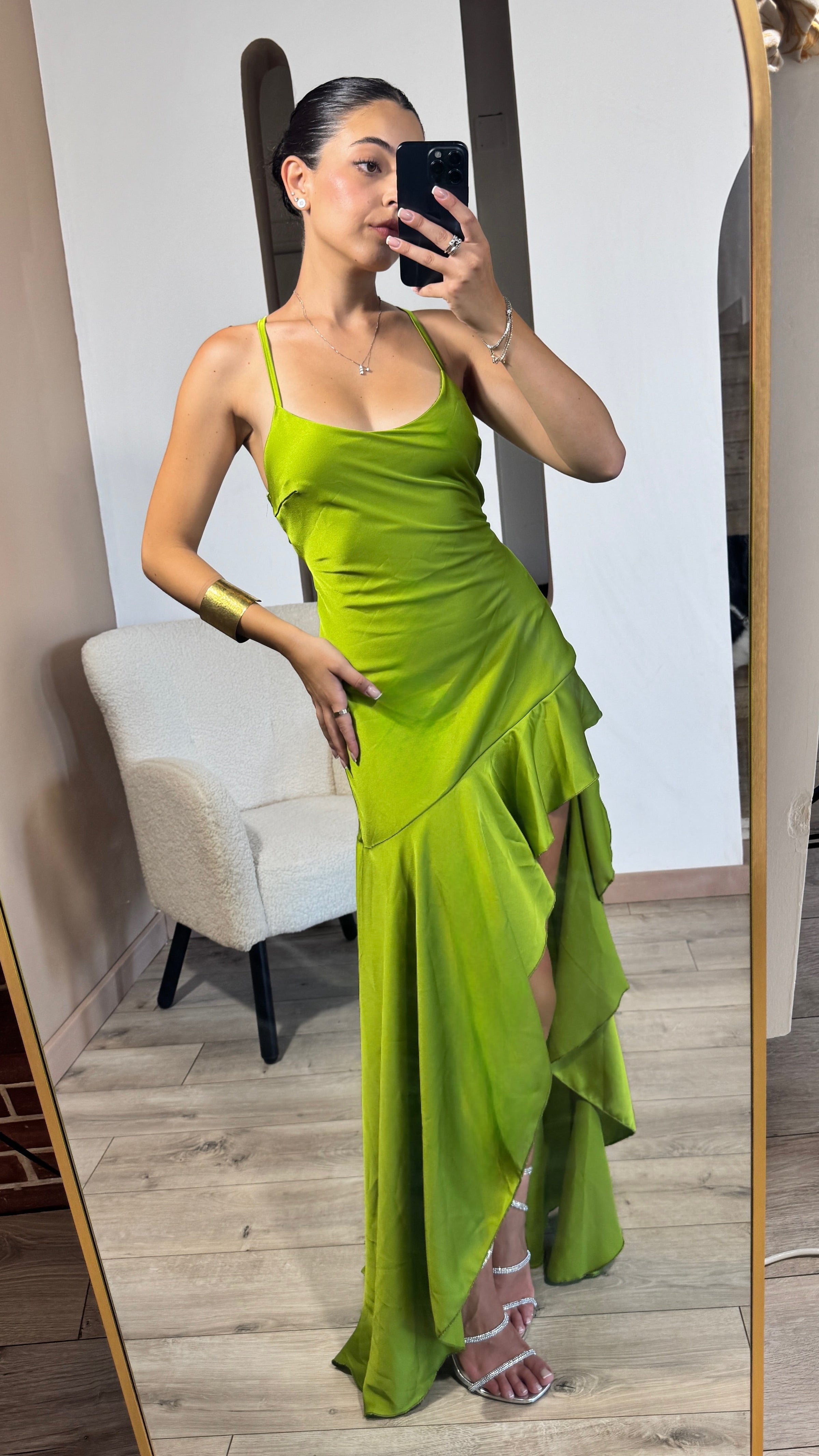 DRESS ZAFIRA GREEN