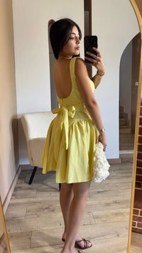 MINI DRESS BABY YELLOW