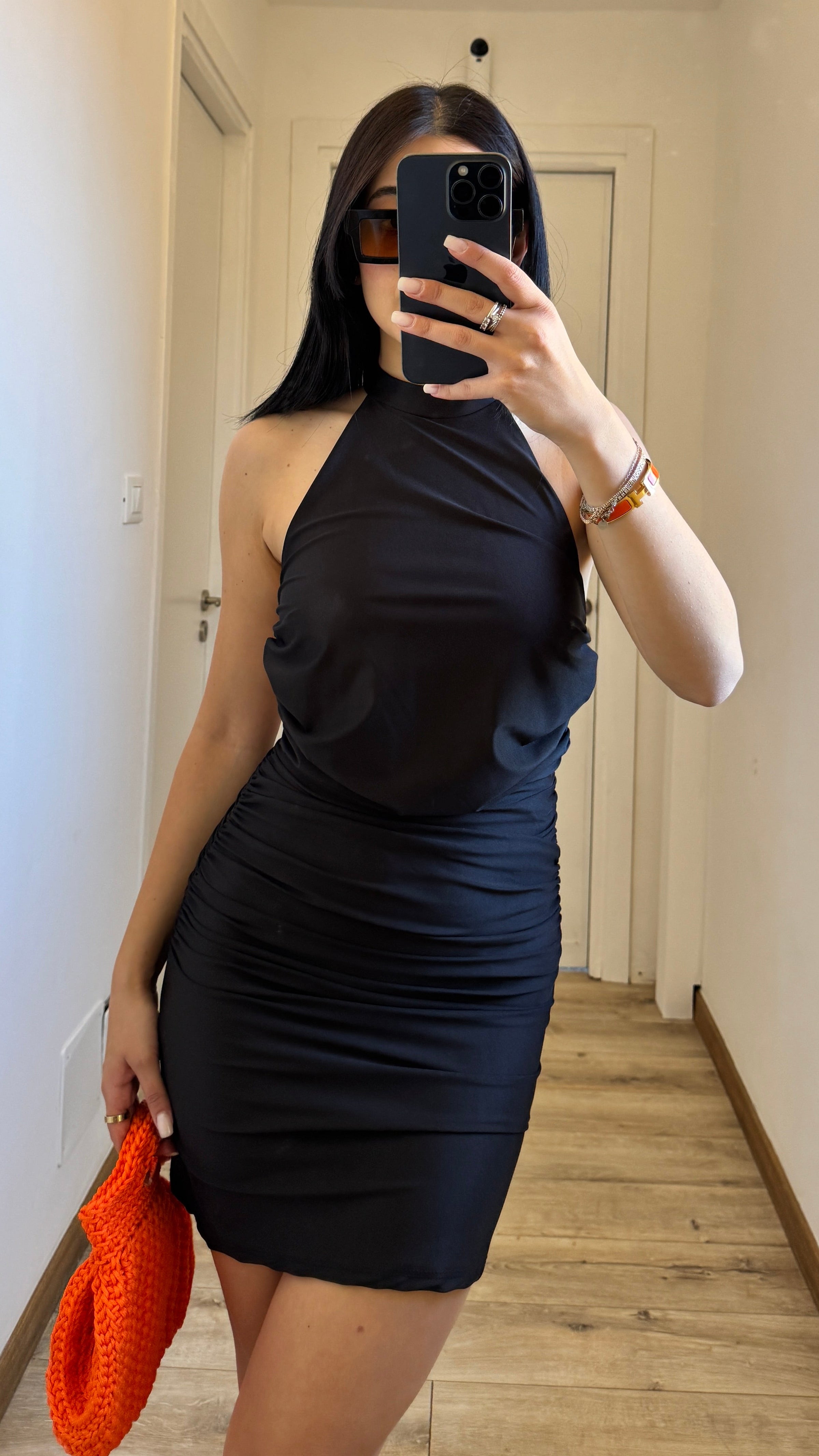 Mini Draped Dress