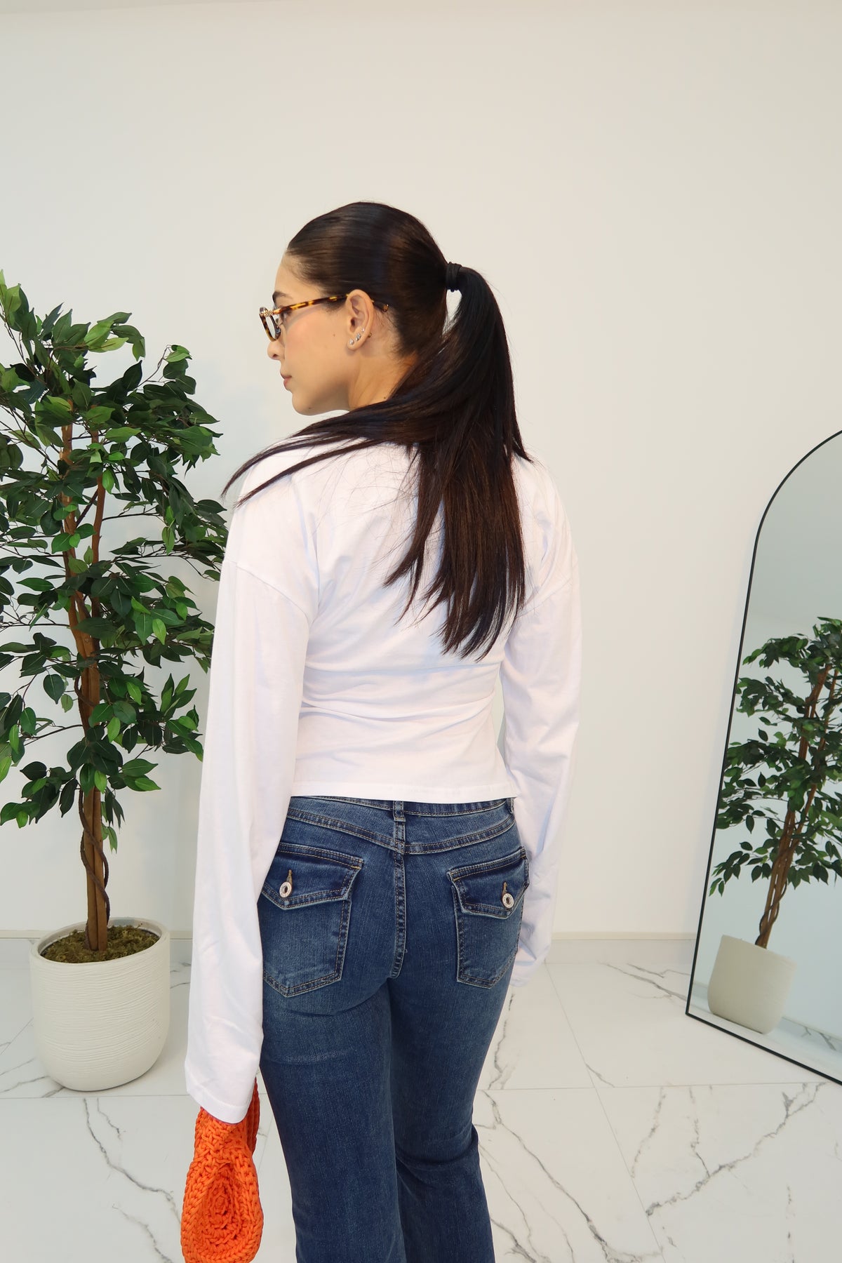 MAGLIA JUSTWEST WHITE