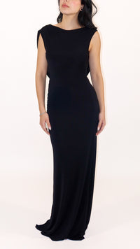 Drape Dress Noir