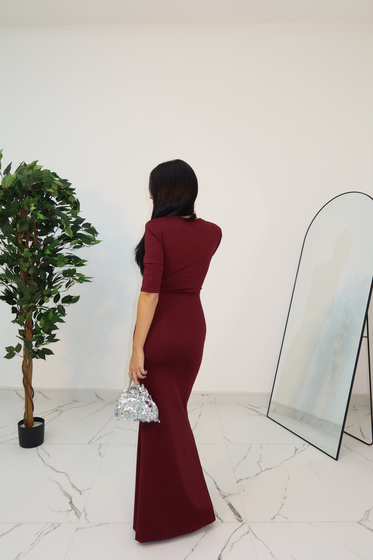 LONGDRESS ARTEMIS BORDEAUX