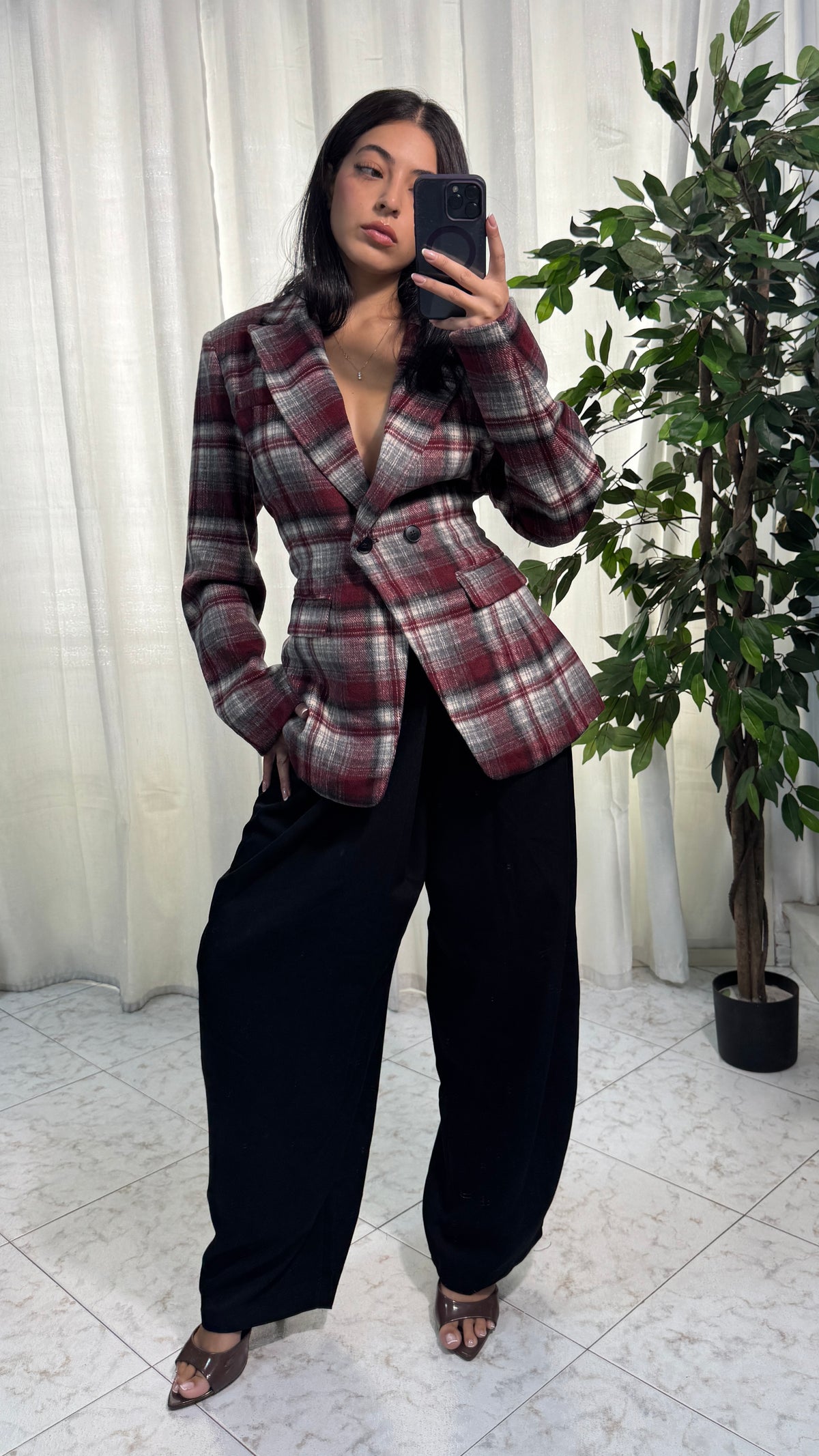 BLAZER TARTAN