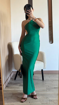 Selene Dress Green