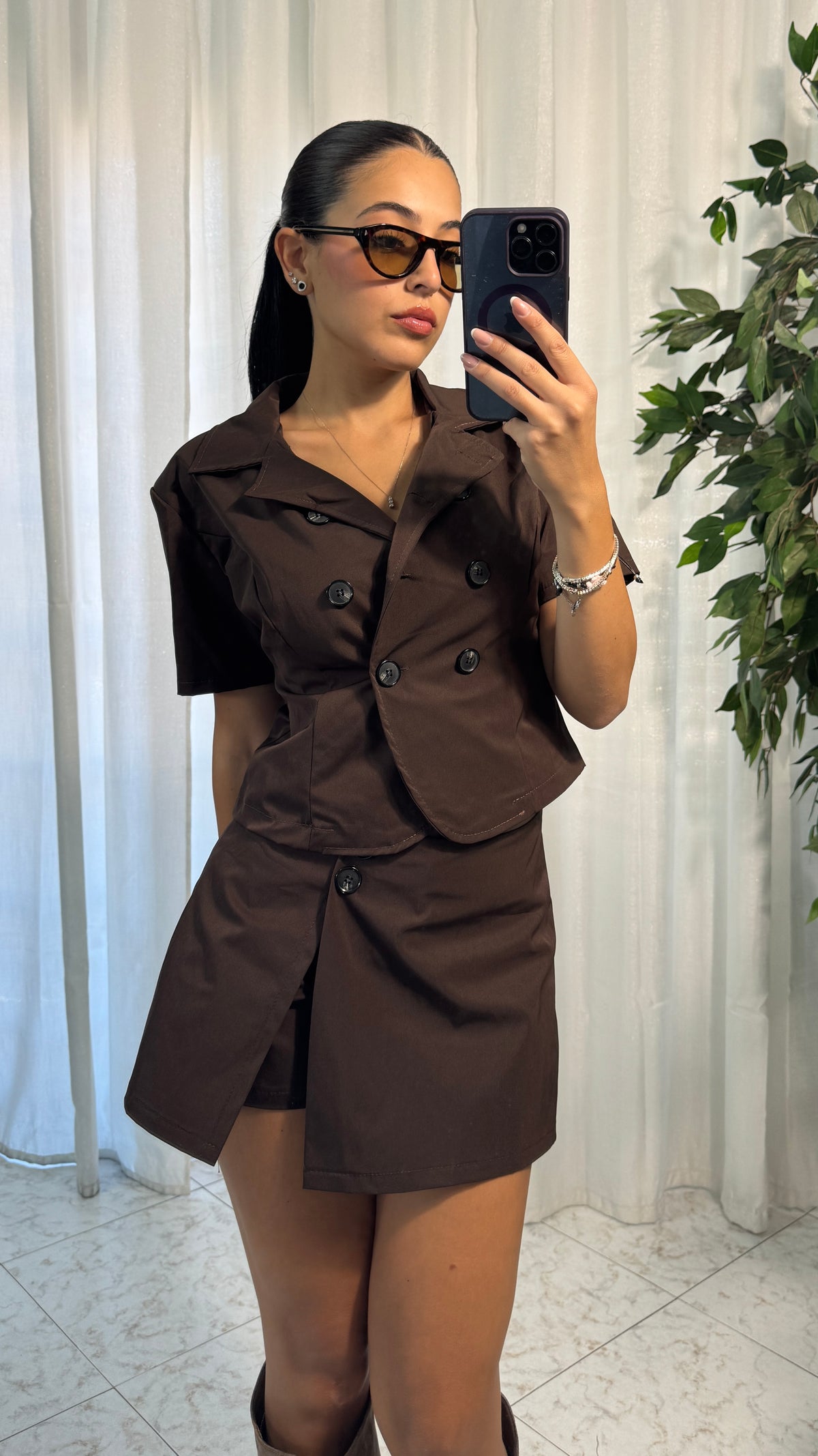 COORD TRENCHY BROWN