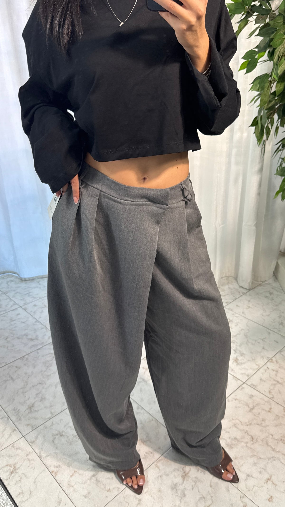PANTALONE OFFICE GREY