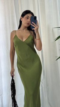 DRESS SPRING GREEN