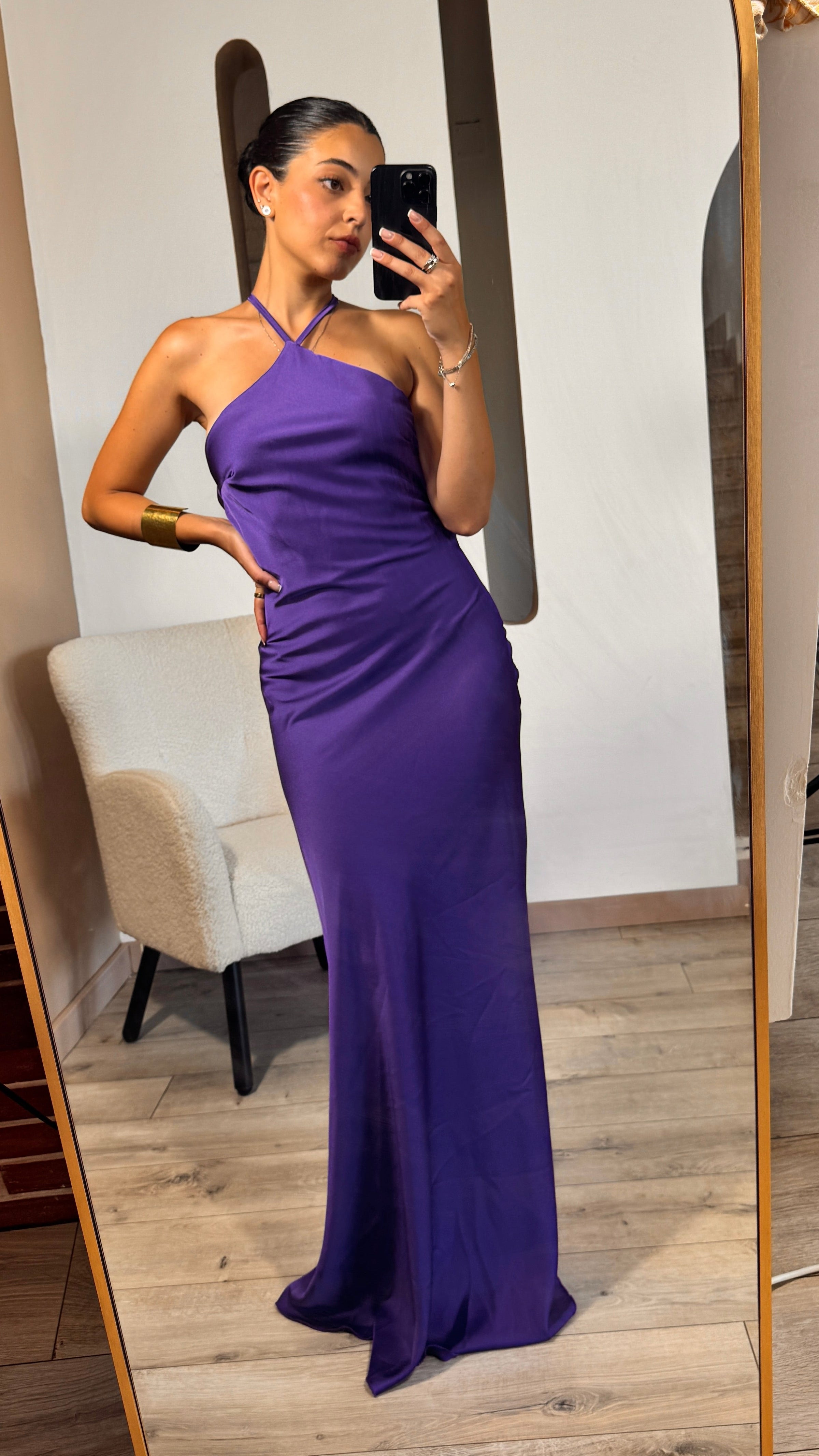 DRESS LYSE PURPLE