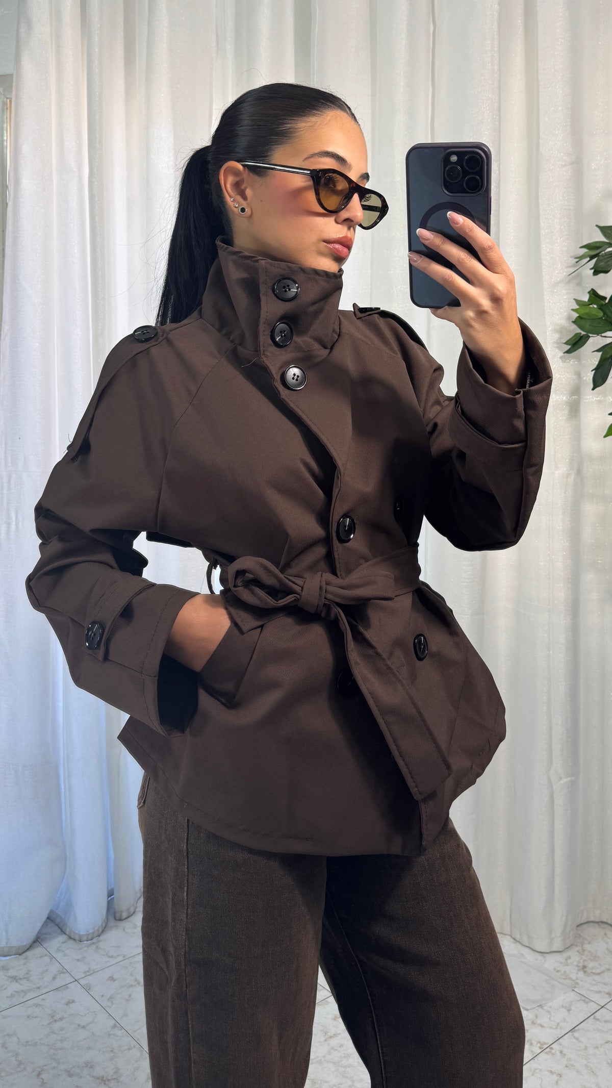 TRENCH LEA BROWN