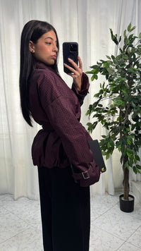 GIACCA IVY BORDEAUX