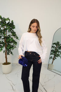 T-SHIRT OVER WHITE