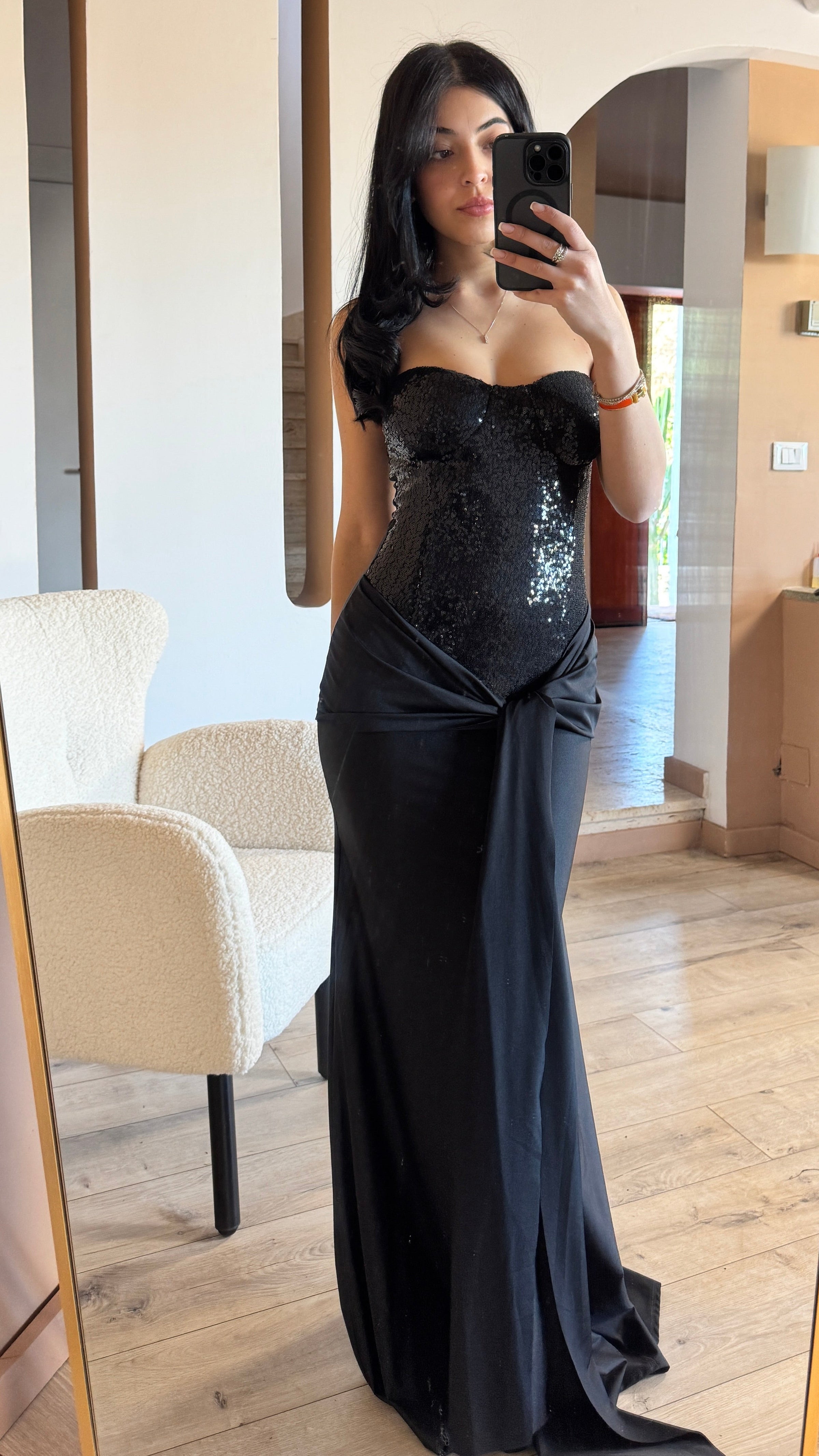 Dress Night Black