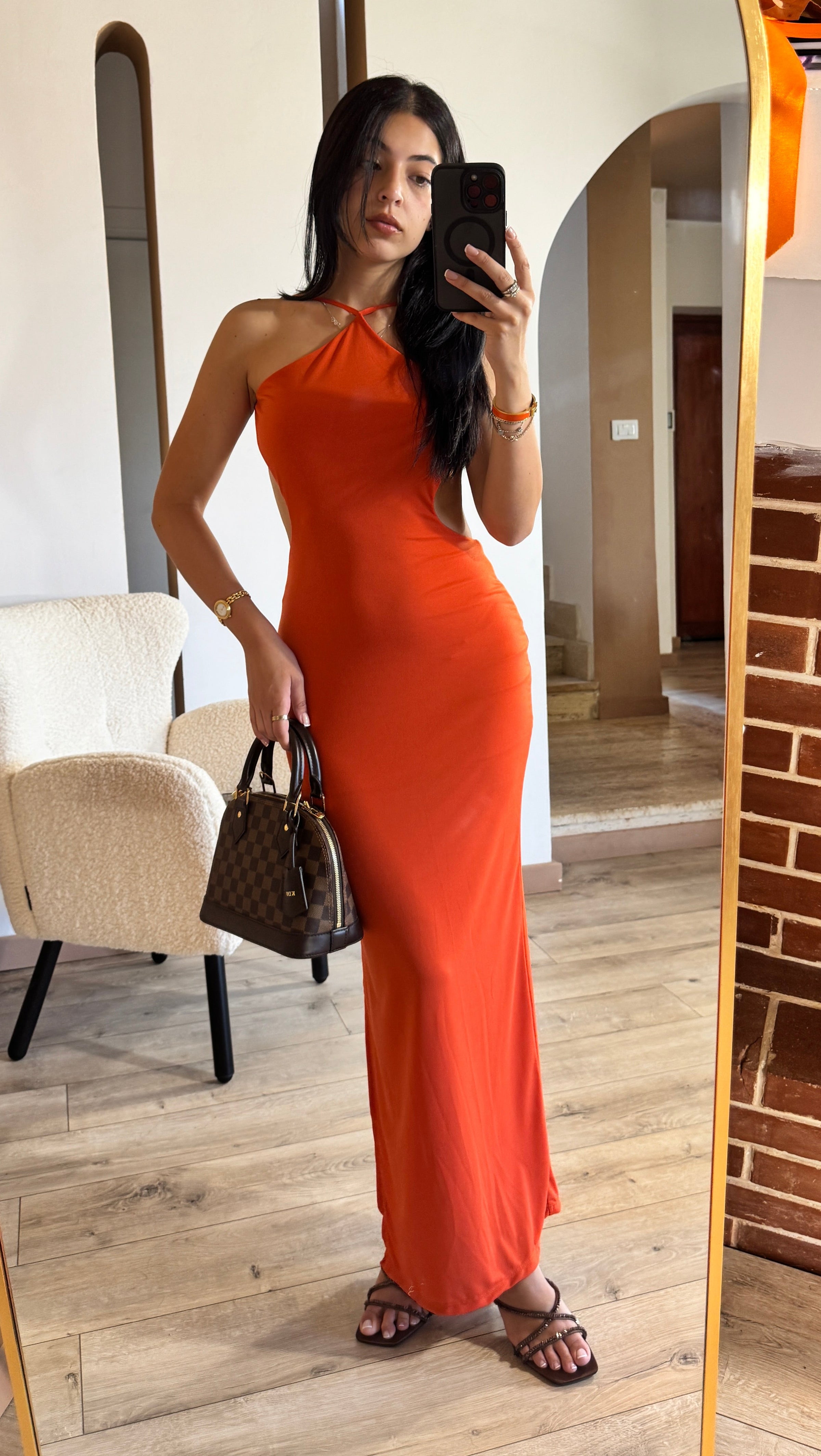 DRESS ANYMA ORANGE