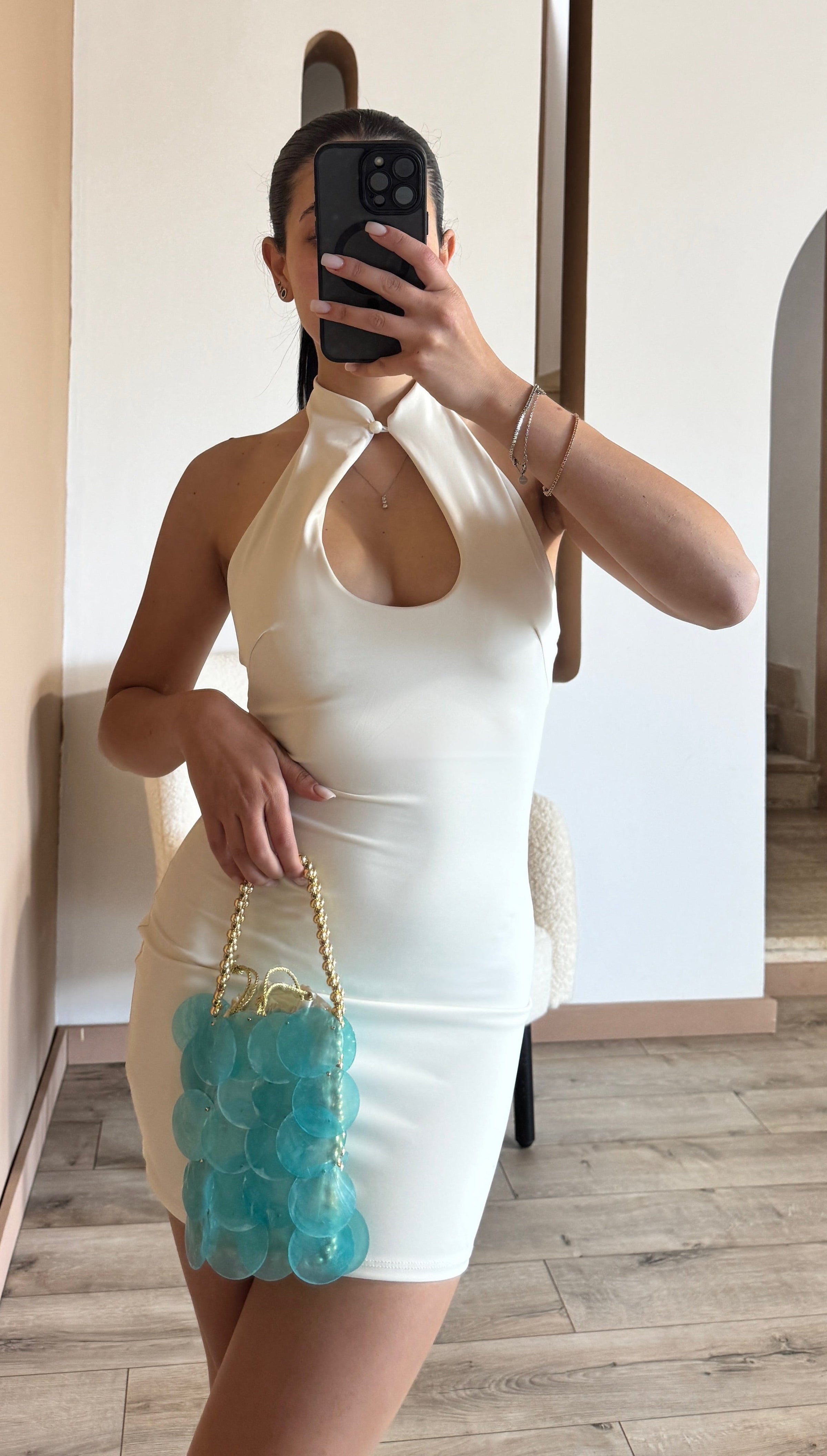 Mini Halter Dress