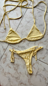 BIKINI PIZZO YELLOW