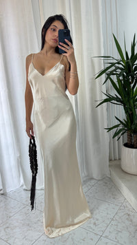 DRESS SPRING CHAMPAGNE