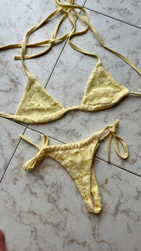 BIKINI PIZZO YELLOW