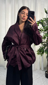 GIACCA IVY BORDEAUX