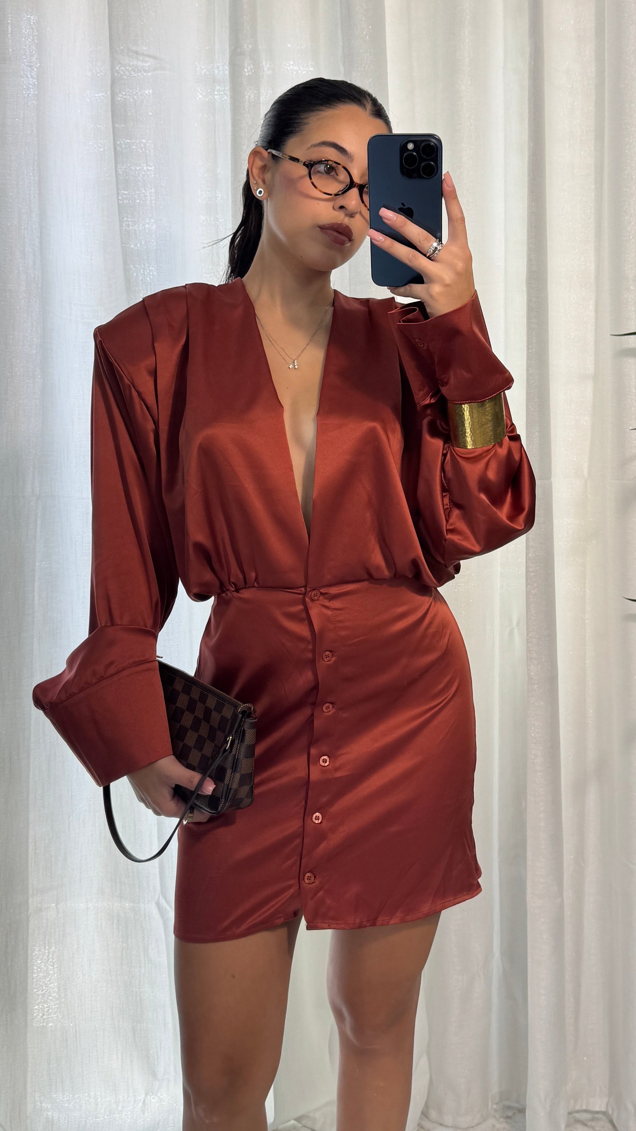 DRESS SHINY