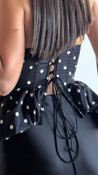 PRE ORDER Pois Corset