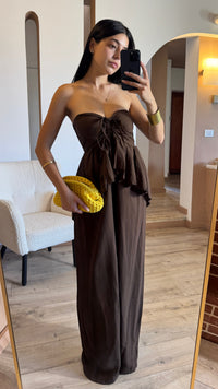 JUMPSUIT BROWN