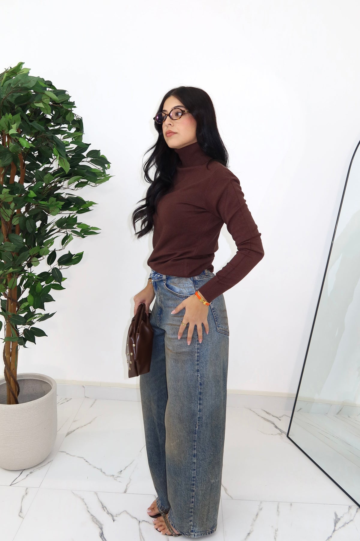 JEANS BARREL RISVOLTA