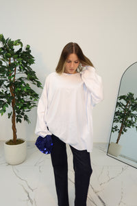 T-SHIRT OVER WHITE