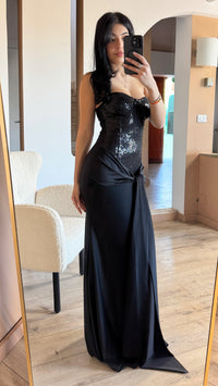 Dress Night Black