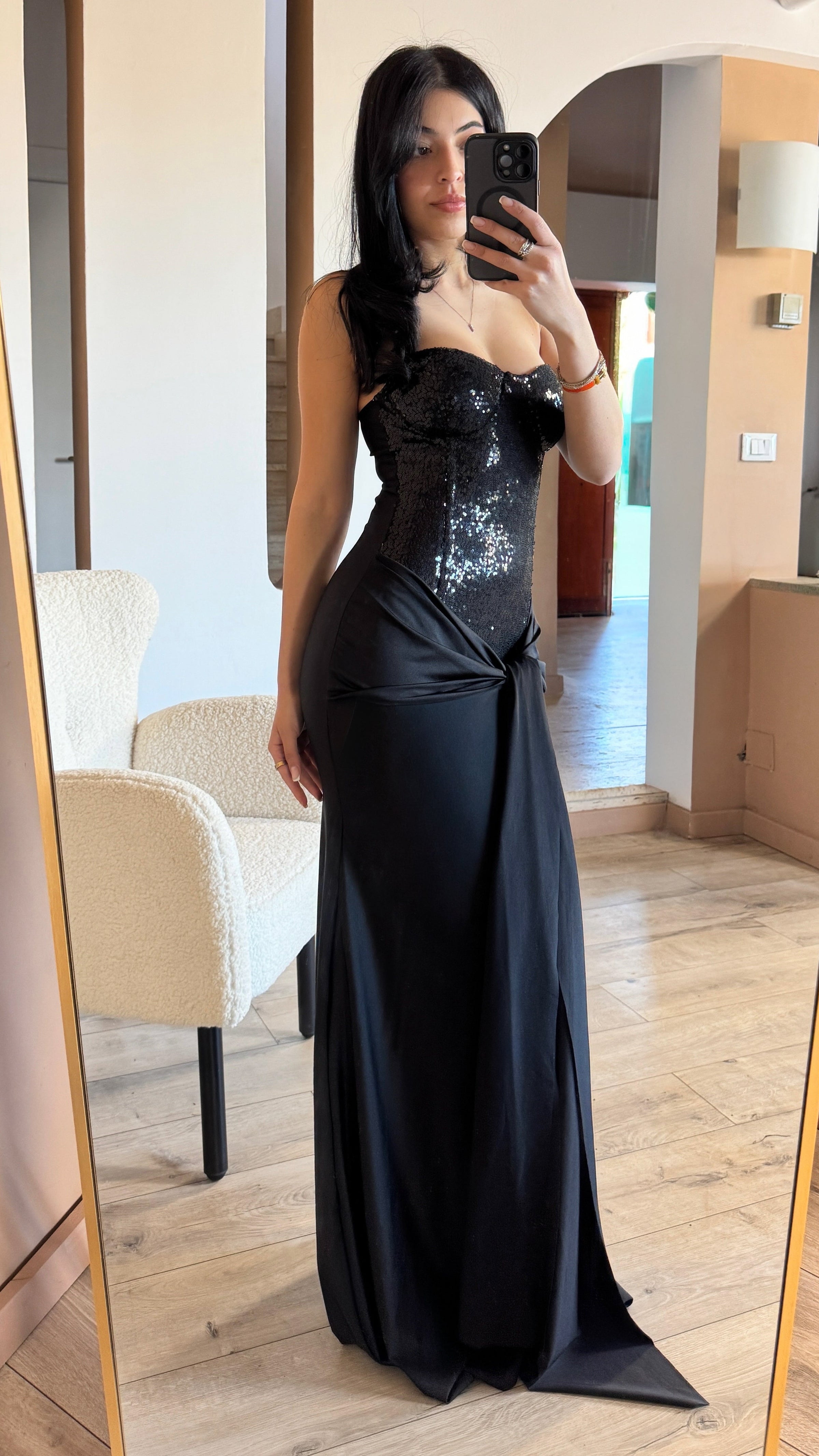 Dress Night Black