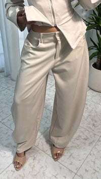 PANT BALLON BEIGE