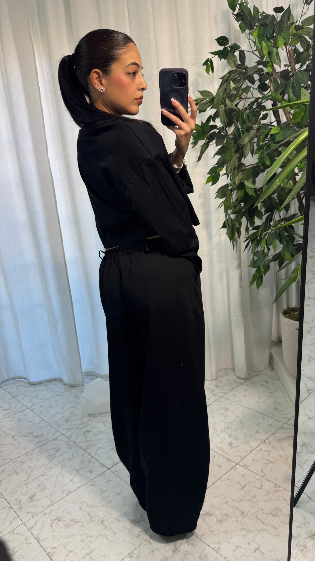 T-SHIRT LONGSLEEVE BLACK