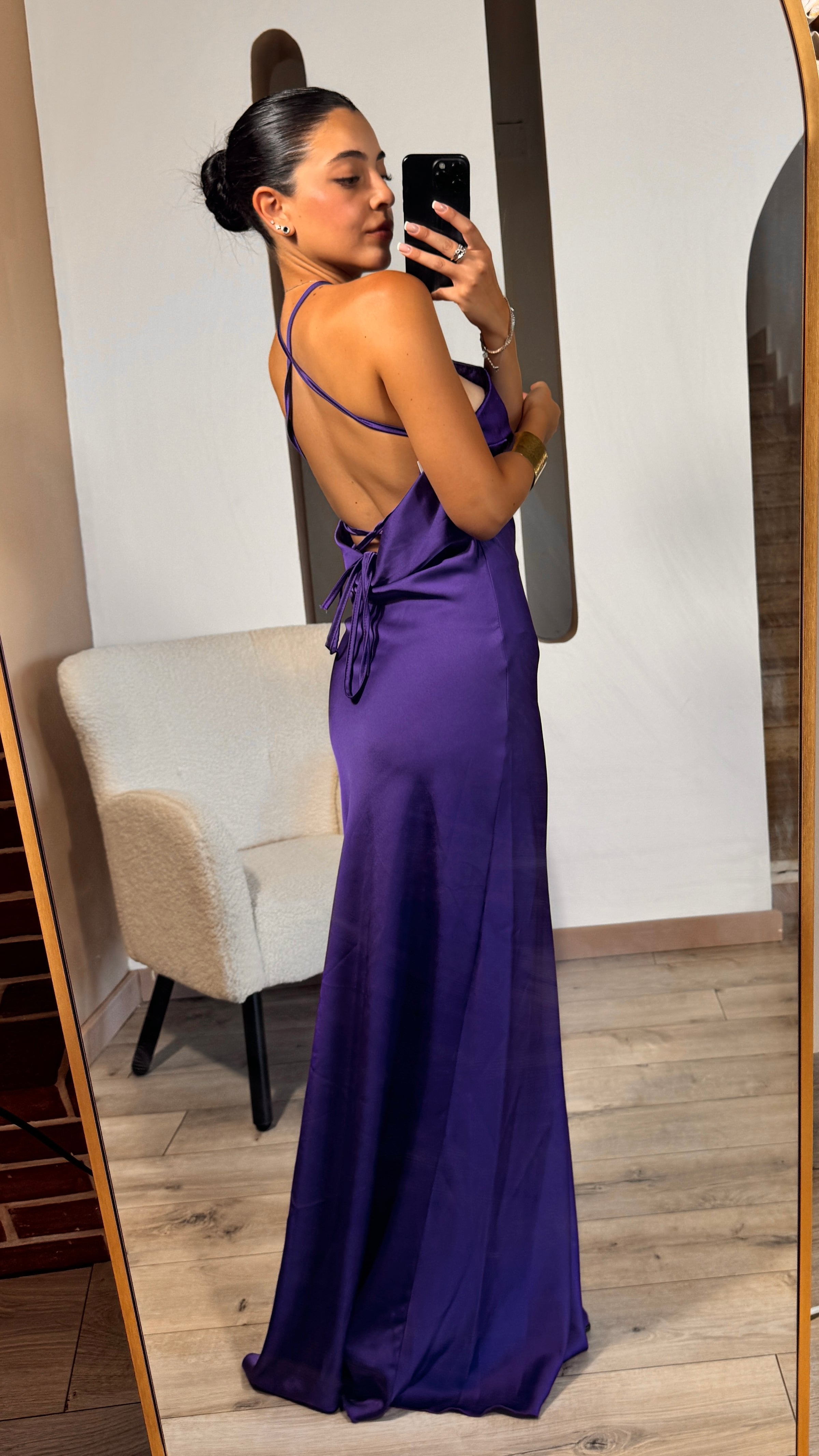 DRESS LYSE PURPLE
