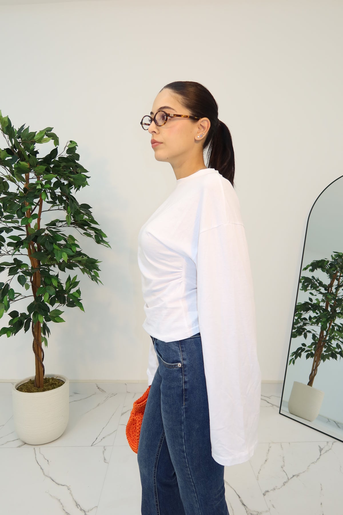 MAGLIA JUSTWEST WHITE