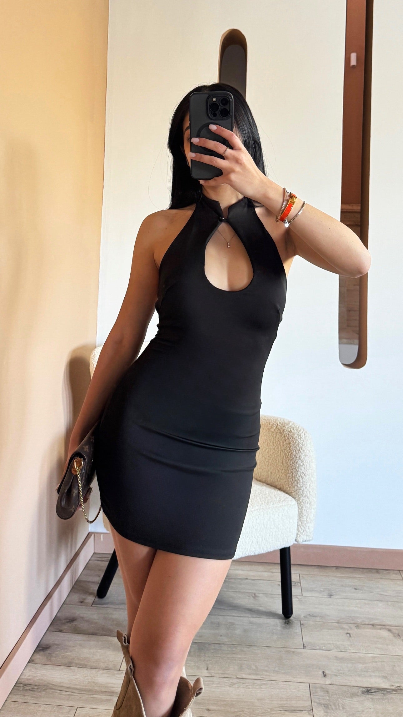 Mini Halter Dress
