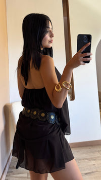 Mini Jumpsuit Brown