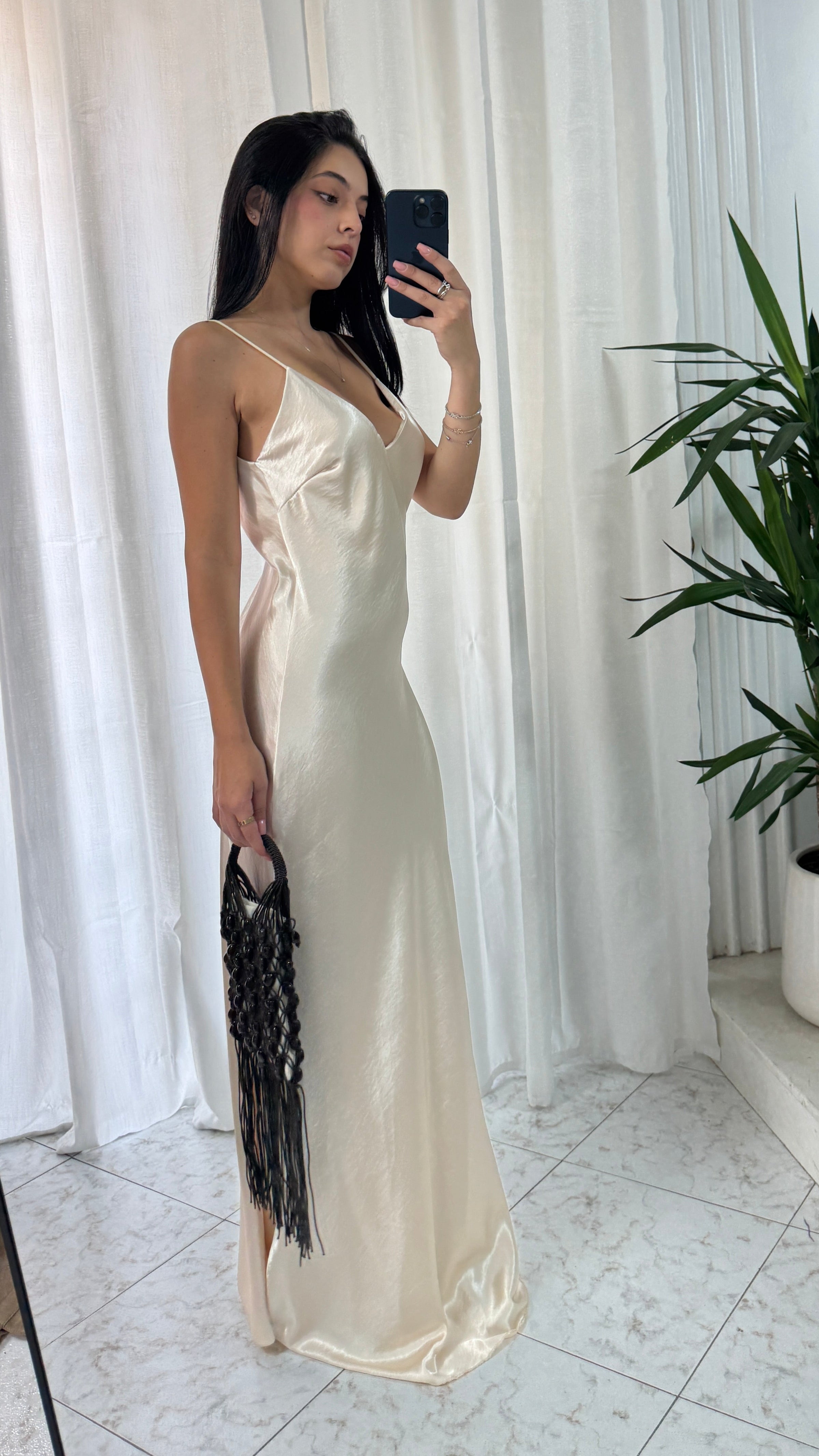 DRESS SPRING CHAMPAGNE