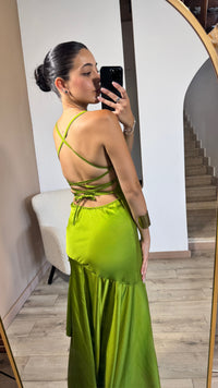 DRESS ZAFIRA GREEN