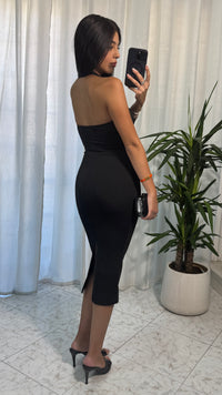 MIDI DRESS ADE BLACK