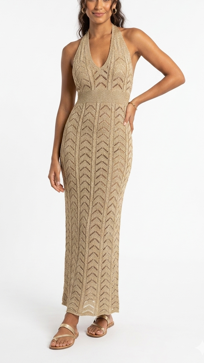 Copricostume Lurex Gold