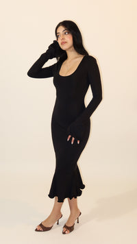 Siren Dress Noir