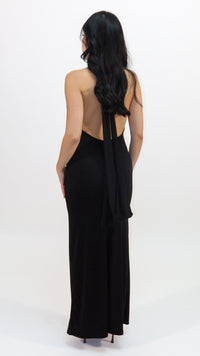 Dress Halter Noir