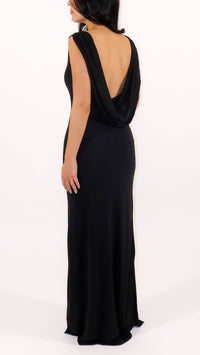 Drape Dress Noir
